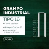 GRAMPO GS 16/50 3.300 GRAMPOS